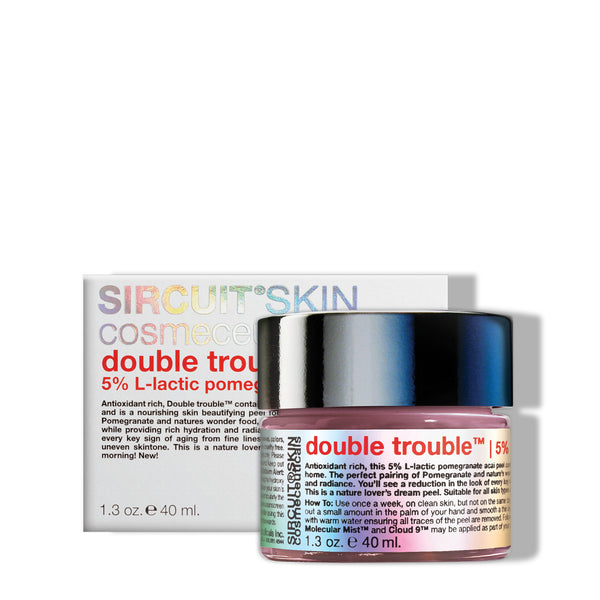 DOUBLE TROUBLE | 5% L-lactic pomegranate acai peel